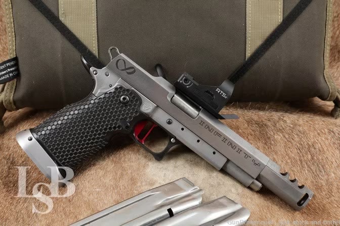 SVI Infinity 2011 race gun — real product photo, unaltered